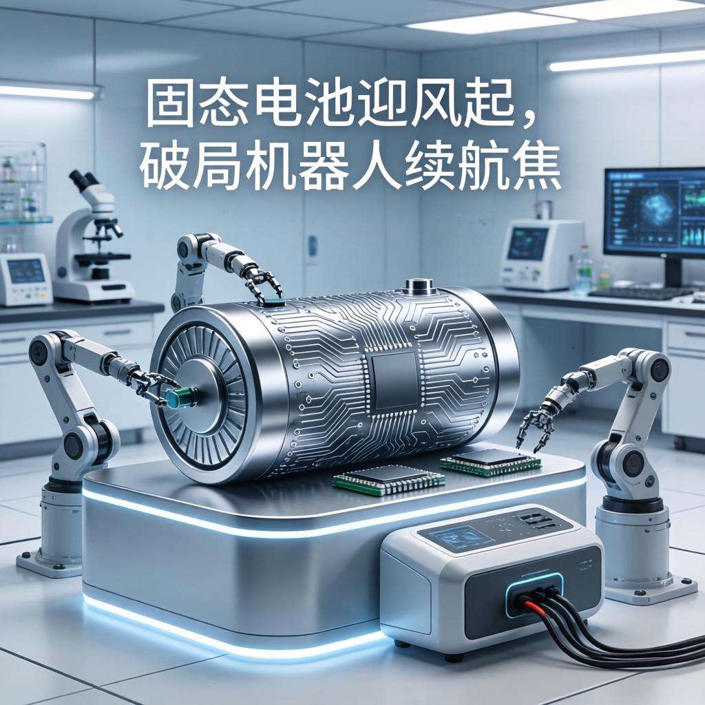 固态电池迎风起，破局机器人“续航焦虑”