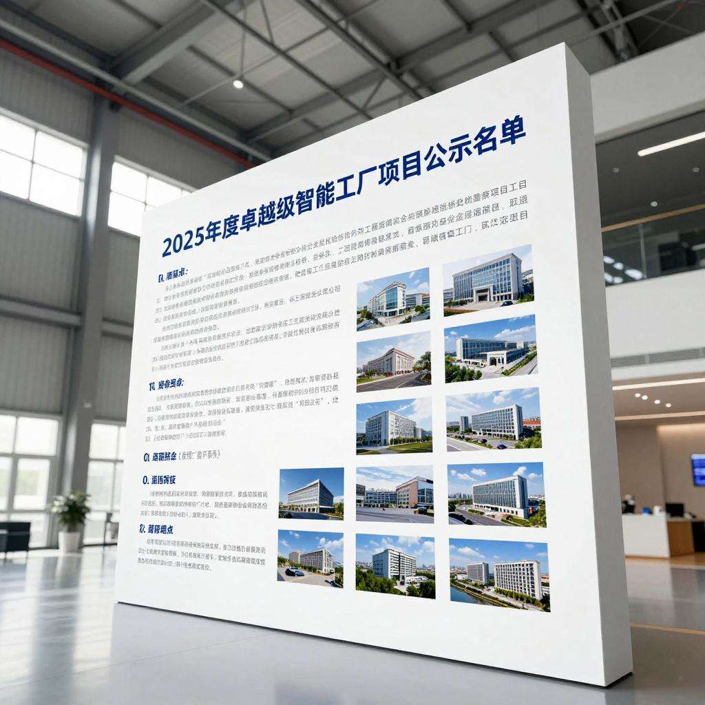 2025年度卓越级智能工厂项目公示名单第三张图