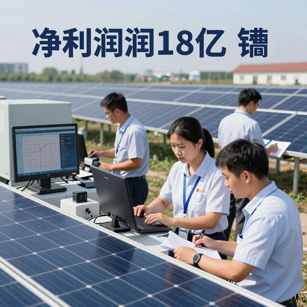 净利润超18亿！又一光伏龙头业绩再创新高第一张图