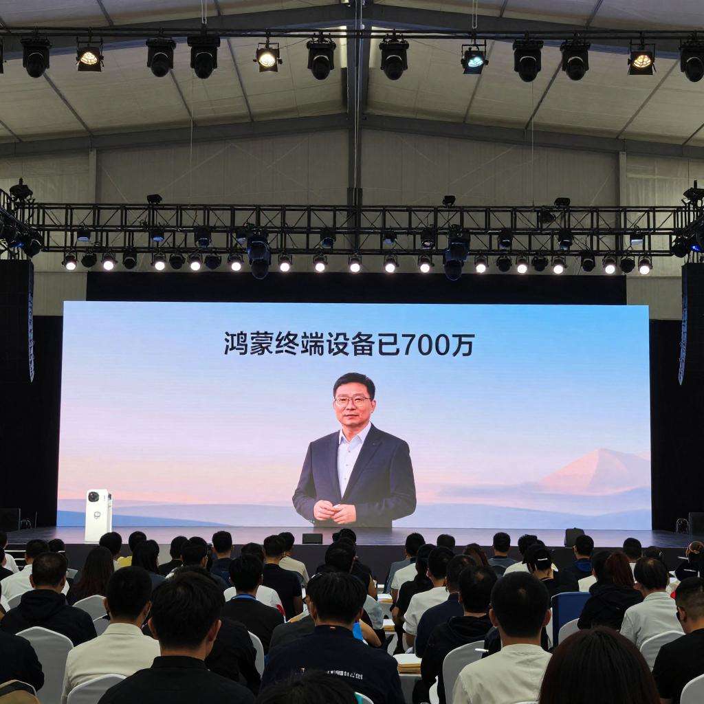 余承东宣布：鸿蒙终端设备已突破2700万！