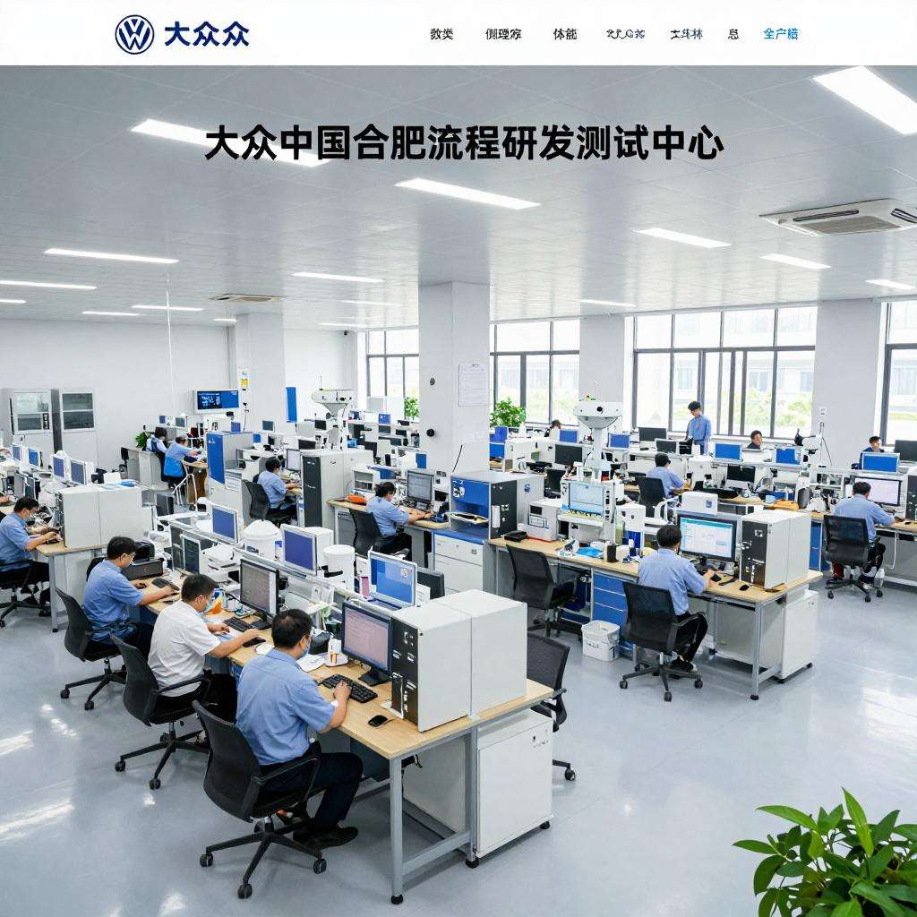 大众中国研发再落关键一子：合肥全流程研发测试中心全面启用