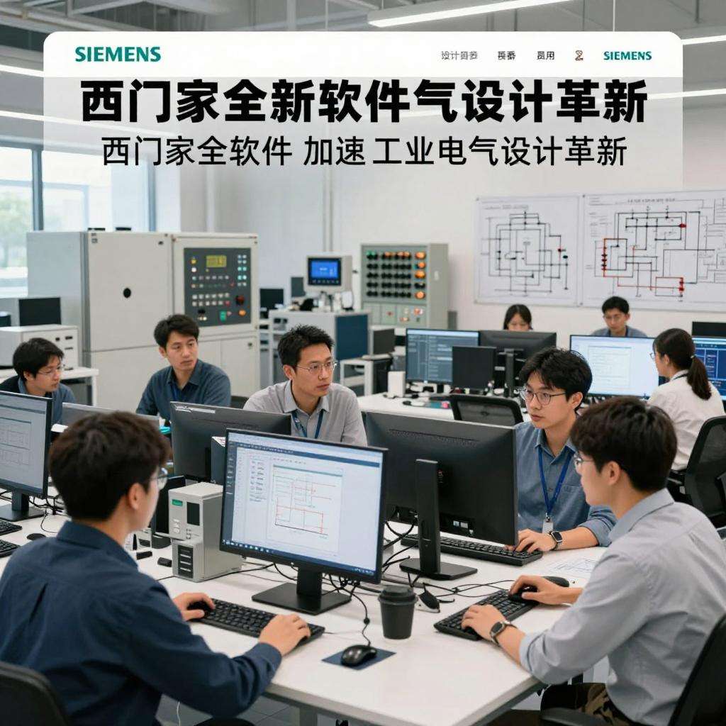 西门子推出全新软件，加速工业电气设计革新