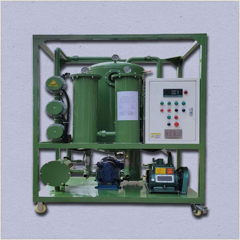 脱大水真空滤油机