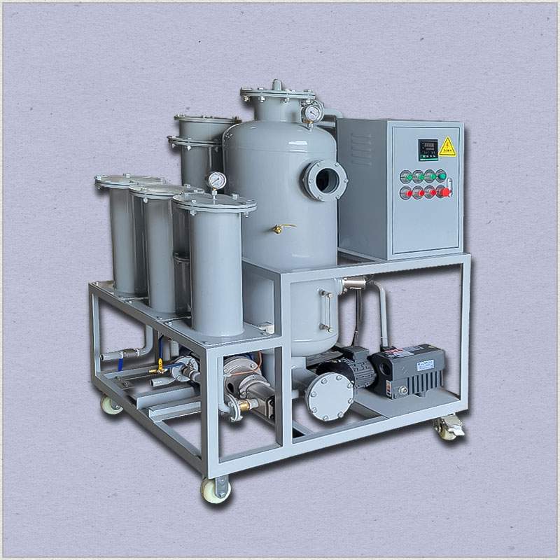 高粘度润滑油重杂质真空滤油机