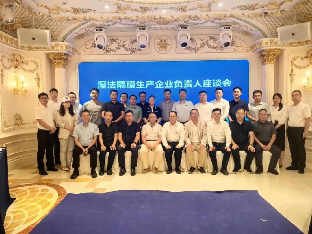 湿法锂电池隔膜企业负责人座谈会在苏州召开(图3)