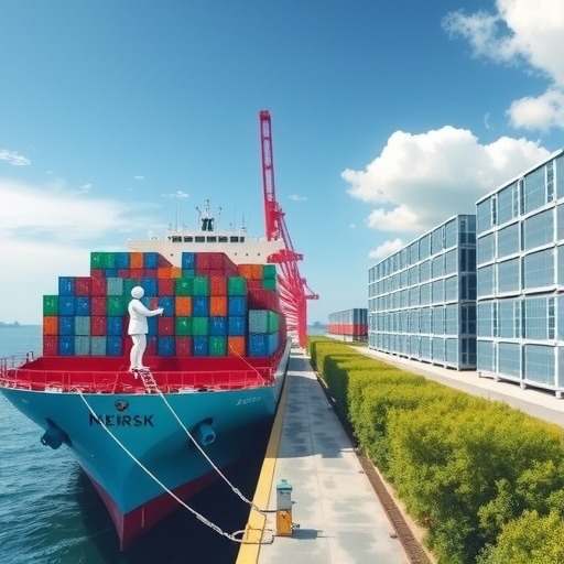 马士基与宁德时代达成全球战略合作